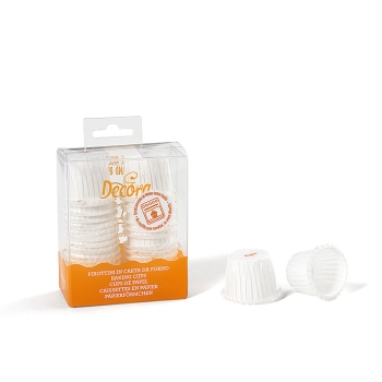 Mini Muffin Cups - White